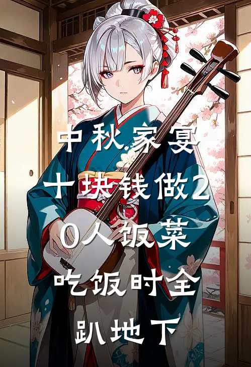 中秋家宴，十块钱做20人饭菜，吃饭时全趴地下