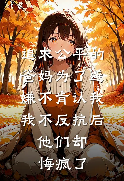 追求公平的爸妈为了避嫌不肯认我，我不反抗后，他们却悔疯了佚名佚名全文在线阅读_追求公平的爸妈为了避嫌不肯认我，我不反抗后，他们却悔疯了全集免费阅读